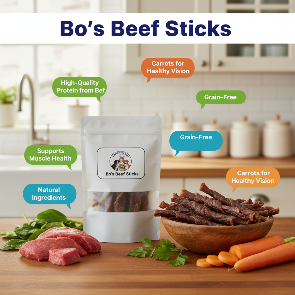 Bo's Beef Sticks Benefits Image