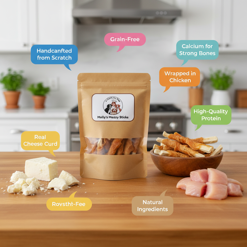 Molly's Mozzy Sticks Benefits Image