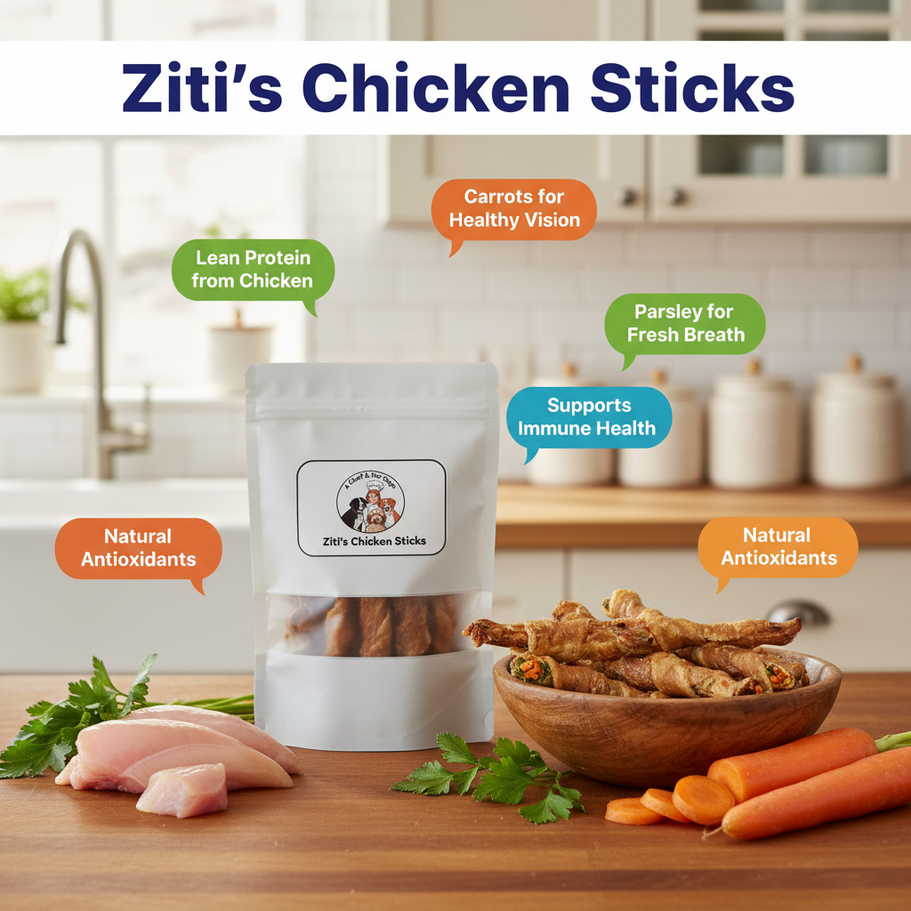 Ziti's Chicken Sticks Benefits Post